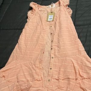 Pink Ruffle Dress